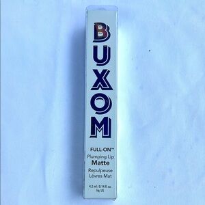 NWT Buxom Full-On Plumping Lip Matte - White and Blue